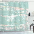 thumbnail image 1 of Ambesonne Modern Shower Curtain, Abstract Grunge Strokes Art, 69"Wx84"L, Seafoam Blush and White, 1 of 5