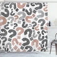 thumbnail image 1 of Ambesonne Modern Shower Curtain, Contemporary Pattern Sketch, 69"Wx75"L, Charcoal Grey, 1 of 1