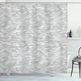 thumbnail image 1 of Ambesonne Modern Shower Curtain, Game Like Pattern, 69"Wx84"L, White, 1 of 3