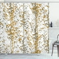 thumbnail image 1 of Ambesonne Modern Shower Curtain, Trees of Forest Illustration, 69"Wx70"L, Pale Coffee, 1 of 1