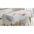 thumbnail image 1 of Ambesonne Modern Tablecloth Rectangular Table Cover, Abstract Bow and Arrow, 60"x90", Multicolor, 1 of 3