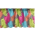 thumbnail image 1 of Ambesonne Modern Window Valance, Abstract Colors Triangle, 54" X 18", Multicolor, 1 of 3