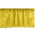 thumbnail image 1 of Ambesonne Modern Window Valance, Abstract Ivy Leaf Buds, 54" X 12", Yellow, 1 of 3