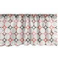 thumbnail image 1 of Ambesonne Modern Window Valance, Hexagonal Shaped Lines, 54" X 18", Multicolor, 1 of 3