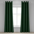 thumbnail image 1 of Ambesonne Money Grommet Curtain, Monetary Sign of USA, 50" x 72", Hunter Green Lime Green, 1 of 6