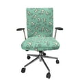 thumbnail image 1 of Ambesonne Monkeys Office Chair Cover Stretchable High Back, Funny Creatures Curly Tails, Seafoam Dark Warm Taupe, 1 of 1