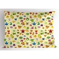 thumbnail image 1 of Ambesonne Monster Pillow Sham, Cartoon Monsters, 26" X 20", Multicolor, 1 of 2
