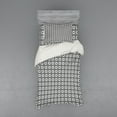 thumbnail image 1 of Ambesonne Moroccan Bedding Set 3 Pcs, Monochrome Tile Design, Twin, Black White, 1 of 3