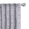 thumbnail image 1 of Ambesonne Moroccan Curtains, Pastel Tones Floral Motif, Pair of 28"x95", Multicolor, 1 of 5