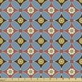 thumbnail image 1 of Ambesonne Moroccan Fabric by the Yard Upholstery, Eastern Mosaic Motif Art, 5 Yards, Multicolor, 1 of 5