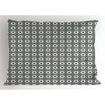 thumbnail image 1 of Ambesonne Moroccan Pillow Sham, Monochrome Tile Design, 26" X 20", Black White, 1 of 2