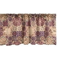 thumbnail image 1 of Ambesonne Moroccan Window Valance, Ornate Ceramic Tiles, 54" X 18", Pale Orange Dark Blue, 1 of 3