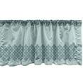 thumbnail image 1 of Ambesonne Morrocan Window Valance, Style Eastern, 42" x 12", Pale Turquoise, 1 of 3
