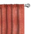 thumbnail image 1 of Ambesonne Mosaic 4-Panel Curtains, Far Eastern Geometric Art, 56"x95", Pale Ruby Vermilion, 1 of 4