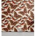 thumbnail image 1 of Ambesonne Moth Boho Peel & Stick Wallpaper for Home, Wings Colorful Ornament, 13"x36", Vermilion Dark Taupe, 1 of 5