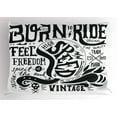 thumbnail image 1 of Ambesonne Motorcycle Pillow Sham, of the Road, 36" X 20", Black and White, 1 of 2