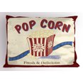 thumbnail image 1 of Ambesonne Movie Theater Pillow Sham, Pop Corn Tickets, 26" X 20", Multicolor, 1 of 2
