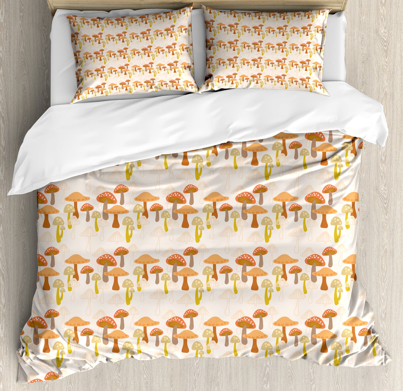 Psychedelic Mushroom Duvet Cover Set 3pcs main image 1