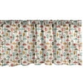 thumbnail image 1 of Ambesonne Mushroom Window Valance, Abstract Toadstools, 54" X 12", Multicolor, 1 of 3
