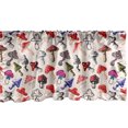 thumbnail image 1 of Ambesonne Mushroom Window Valance, Creative Design Pastel, 54" X 18", Multicolor, 1 of 3