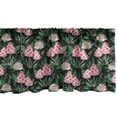 thumbnail image 1 of Ambesonne Mushroom Window Valance, Dotted Toadstools Hedgehog, 54" X 18", Multicolor, 1 of 3