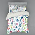thumbnail image 1 of Ambesonne Music Bedding Set 4 Pcs, Modern Ombre Guitar Gamer, Queen, Multicolor, 1 of 3