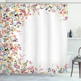 thumbnail image 1 of Ambesonne Music Shower Curtain, Colorful Festival Frame, 69"Wx75"L, Multicolor, 1 of 4