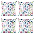 thumbnail image 1 of Ambesonne Music Throw Pillow Cover 4 Pack, Modern Ombre Guitar Gamer, 20", Multicolor, 1 of 5