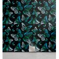 thumbnail image 1 of Ambesonne Mystic Butterfly Peel & Stick Wallpaper for Home, Art Dreamy Wings, 13"x100", Charcoal Grey Sea Green, 1 of 5