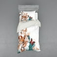 thumbnail image 1 of Ambesonne Nature Bedding Set 3 Pcs, Colorful Butterflies Fly, Twin XL, Multicolor, 1 of 2