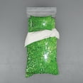 thumbnail image 1 of Ambesonne Nature Bedding Set 3 Pcs, Sun with Tree Branches, Twin, Green, 1 of 3