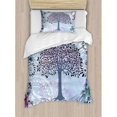 thumbnail image 1 of Ambesonne Nature Cute Tree of Life Duvet Cover Set, 1 of 3