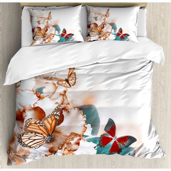 Ambesonne Nature Duvet Cover Set