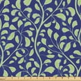 thumbnail image 1 of Ambesonne Nature Fabric by the Yard Upholstery, Continuous Vintage Jungle, 1 Yard, Dark Lavender and Pale Green, 1 of 5