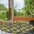 thumbnail image 1 of Ambesonne Nature Fitted Round Tablecloth, Lemon Branches Growth, 56"- 60" Diameter, Olive Green Yellow, 1 of 5