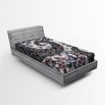 thumbnail image 1 of Ambesonne Nature Fitted Sheet, Mountain Volcanic Stones, Twin XL Size, Slate Blue Dimgray, 1 of 3
