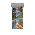 thumbnail image 1 of Ambesonne Nature Fitted Sheet & Pillow Sham Set, Canadian Mountains, Twinxl, Multicolor, 1 of 2