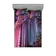 thumbnail image 1 of Ambesonne Nature Fitted Sheet & Pillow Sham Set, Chinese Karst, Queen, Multicolor, 1 of 3