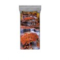 thumbnail image 1 of Ambesonne Nature Fitted Sheet & Pillow Sham Set, Waterfall Autumn, Twin, Brown, 1 of 3