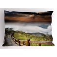 thumbnail image 1 of Ambesonne Nature Pillow Sham, Foggy Sky Italian, 26" X 20", Multicolor, 1 of 2