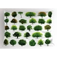 thumbnail image 1 of Ambesonne Nature Pillow Sham, Pines Planes Bushes Tree, 36" X 20", White and Green, 1 of 2