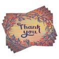thumbnail image 1 of Ambesonne Nature Place Mats Set of 4, Christmas Theme Flowers, Standard Size, Multicolor, 1 of 6