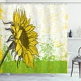 thumbnail image 1 of Ambesonne Nature Shower Curtain, Floral with Sunflowers, 69"Wx70"L, Multicolor, 1 of 3
