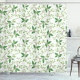 thumbnail image 1 of Ambesonne Nature Shower Curtain, Ivy Green Leaves, 69"Wx84"L, Green Brown, 1 of 4