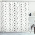 thumbnail image 1 of Ambesonne Nature Shower Curtain, Upside down Bat on Branch, 69"Wx70"L, Pale Taupe Pale Sepia, 1 of 5