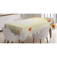 thumbnail image 1 of Ambesonne Nature Tablecloth Rectangular Table Cover, Autumn Leaves and Tree, 52"x70", Multicolor, 1 of 4