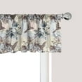thumbnail image 1 of Ambesonne Nature Window Valance, Birds Hibiscus Flowers, 54" X 18", Teal Brown, 1 of 3