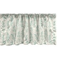 thumbnail image 1 of Ambesonne Nature Window Valance, Floral Fresh Plants, 54" X 12", Green Cream, 1 of 3
