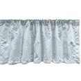 thumbnail image 1 of Ambesonne Nature Window Valance, Vintage Art Flower Bouquets, 54" X 12", Pale Blue White, 1 of 3