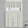 thumbnail image 1 of Ambesonne Nautical Blue Valance & Curtain, Shapes as Squares Art, 55"x36", Eggshell Pale Taupe, 1 of 7